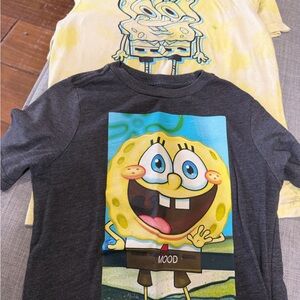 Nickelodeon SpongeBob SquarePants Charcoal T-Shirt